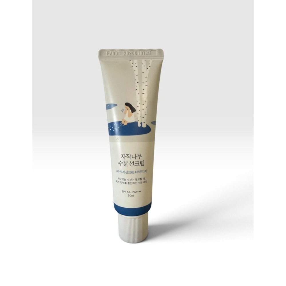 ROUND LAB Birch Juice Moisturizing Sunscreen SPF 50. 50ml. NEW K-Beauty